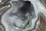 Crystal Filled Dugway Geode (Polished Half) #121714-1